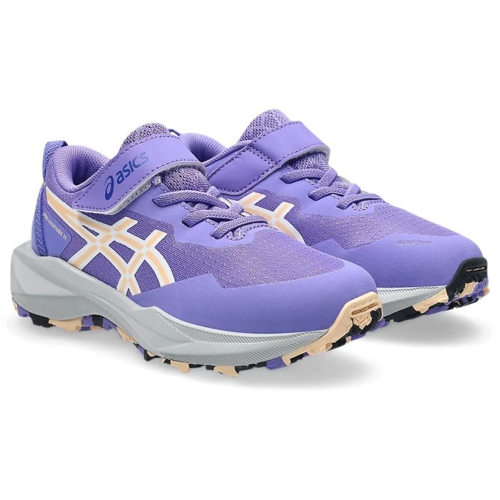 Asics Pre Venture 11 PS - Kids Trail Running Shoes - Amethyst/Apricot Crush