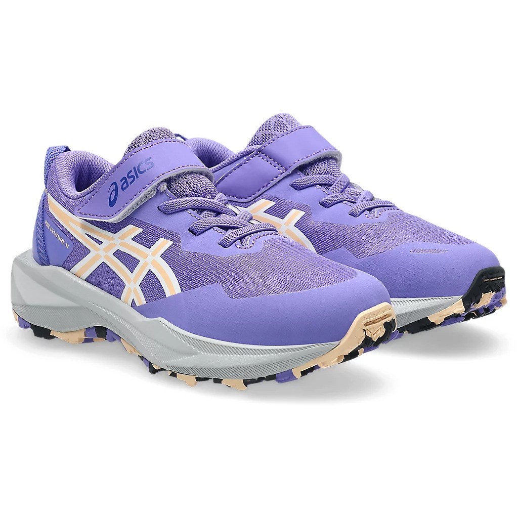 Asics Pre Venture 11 PS - Kids Trail Running Shoes - Amethyst/Apricot Crush