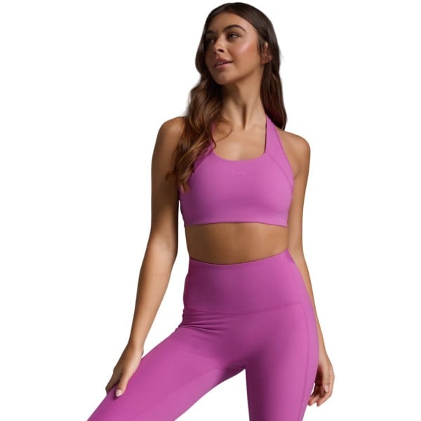 2XU Womens Form Racerback Medium Impact Bra - Hyper Violet/Hyper Violet