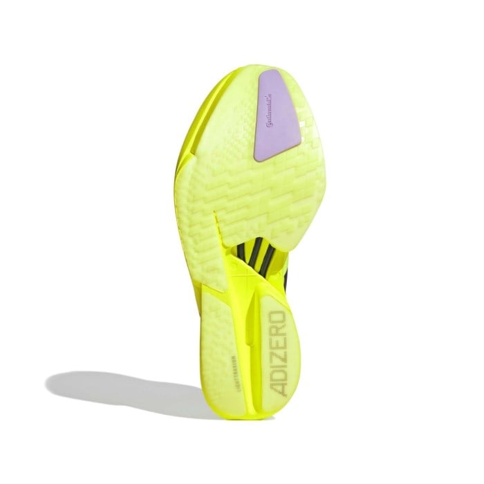 adidas Adizero Adios Pro 4 - Mens Racing Shoes - Solar Yellow/Aurora Plum/Powder Plum
