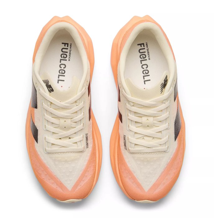 New Balance FuelCell Rebel v4 - Womens Running Shoes - Hot Mango/Angora