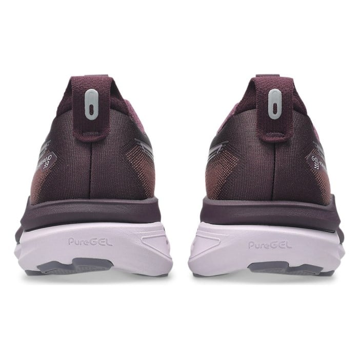 Asics Gel Kayano 33 - Womens Running Shoes - Dark Aubergine/Dahlia - image 6