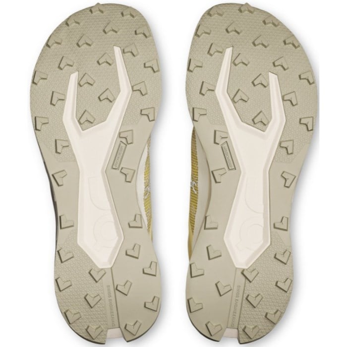 On Cloudultra 3 - Mens Trail Running Shoes - Pelican/White