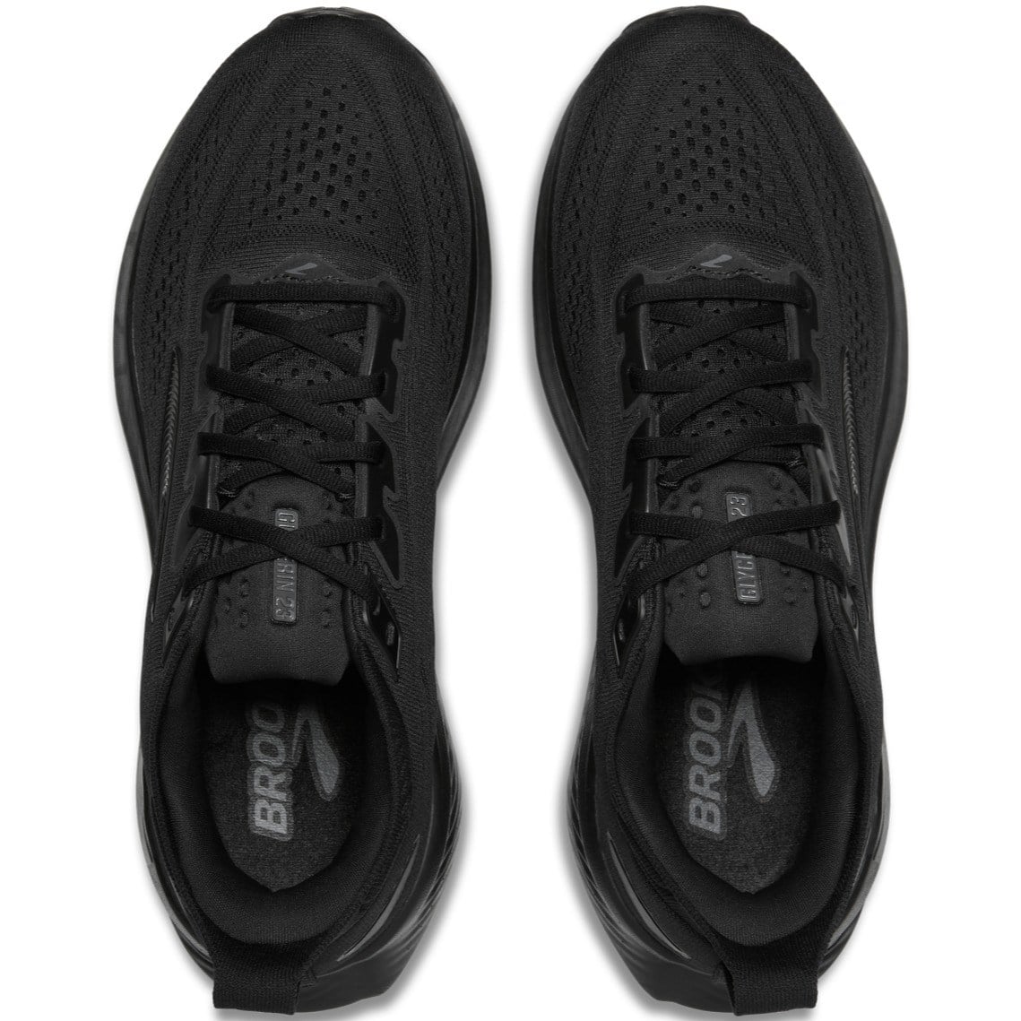 Brooks Glycerin 23 - Womens Running Shoes - Black/Black/Ebony