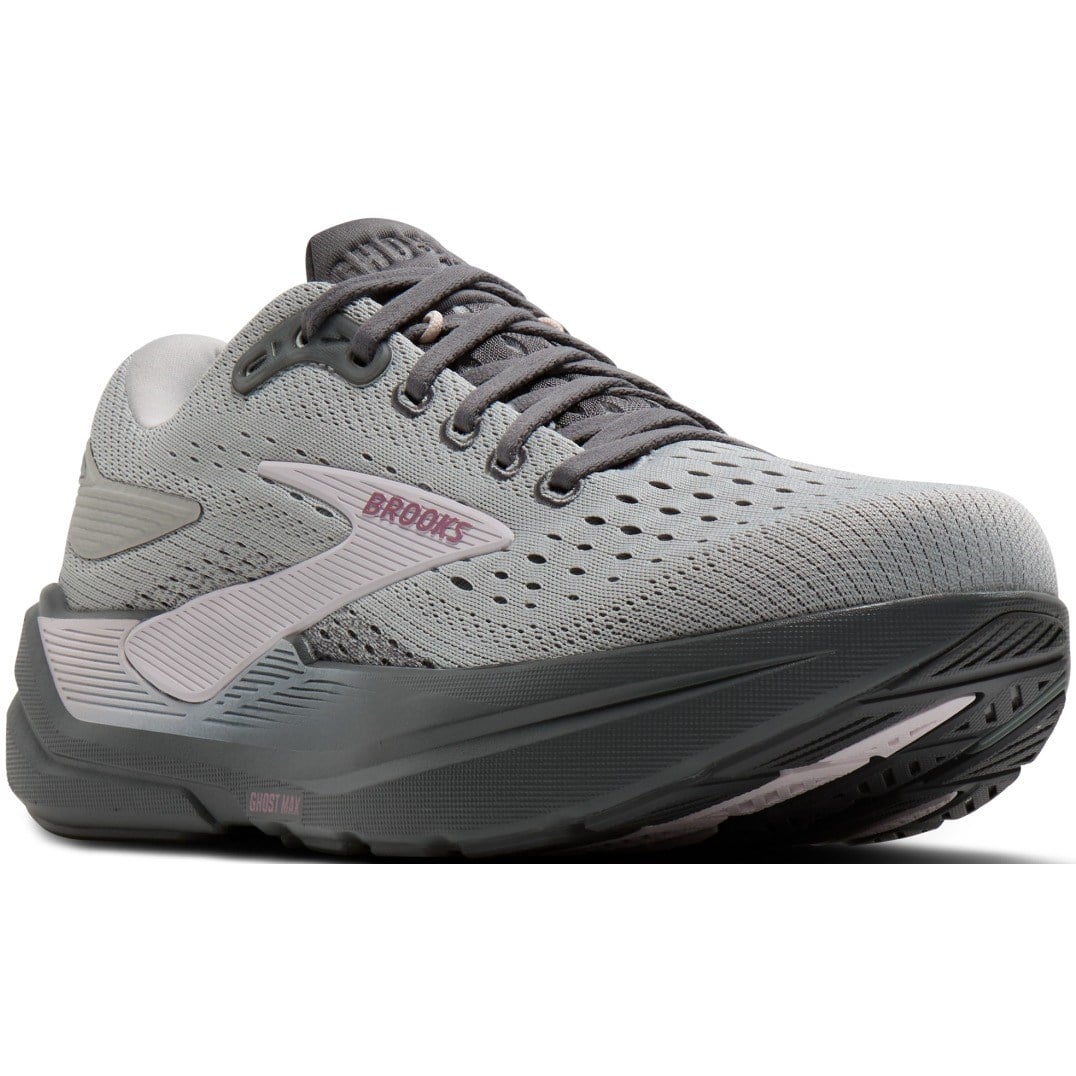 Brooks Ghost Max 3 - Womens Running Shoes - Harbor Mist/Poppy/Pink