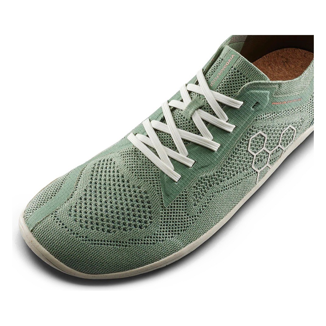 Vivobarefoot Primus Lite Knit Natural - Mens Running Shoes - Dusty Green - image 7