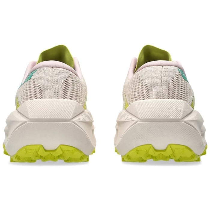 Asics Trabuco Max 5 - Womens Trail Running Shoes - Mineral Beige/Aurora Green