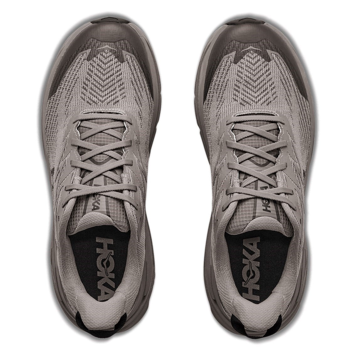 Hoka Challenger 8 GTX - Mens Trail Running Shoes - Pebble Grey/Boulder Grey - image 5