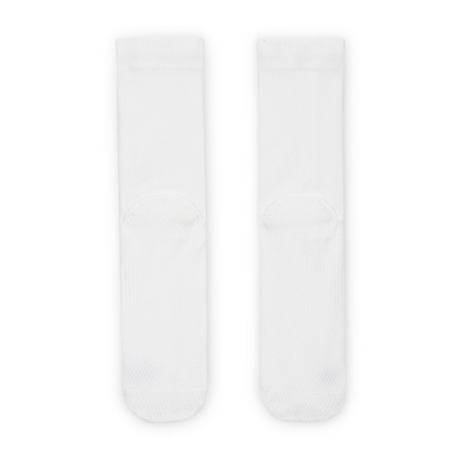 Nike Run Lightweight Unisex Crew Socks - White/Black/Pure Platinum - image 2