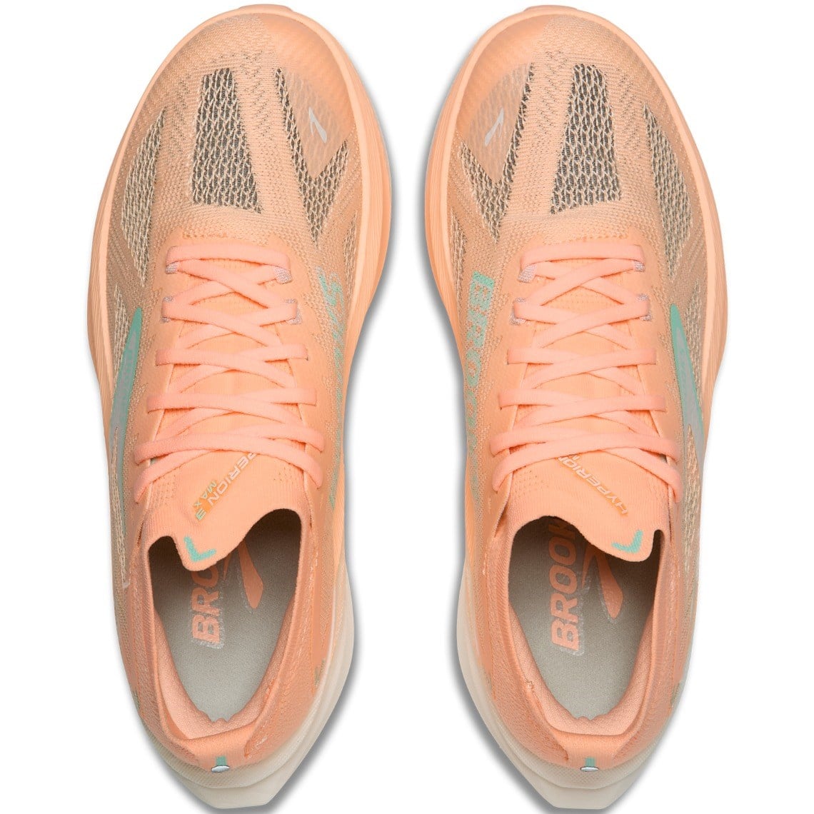 Brooks Hyperion Max 3 - Womens Running Shoes - Coral/Yucca/Coconut