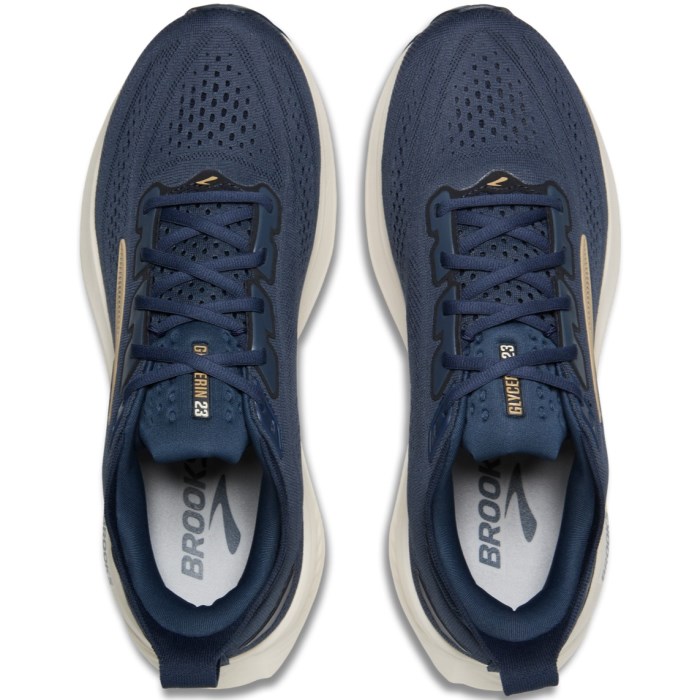 Brooks Glycerin 23 - Mens Running Shoes - Blue/Spellbound/Starfish