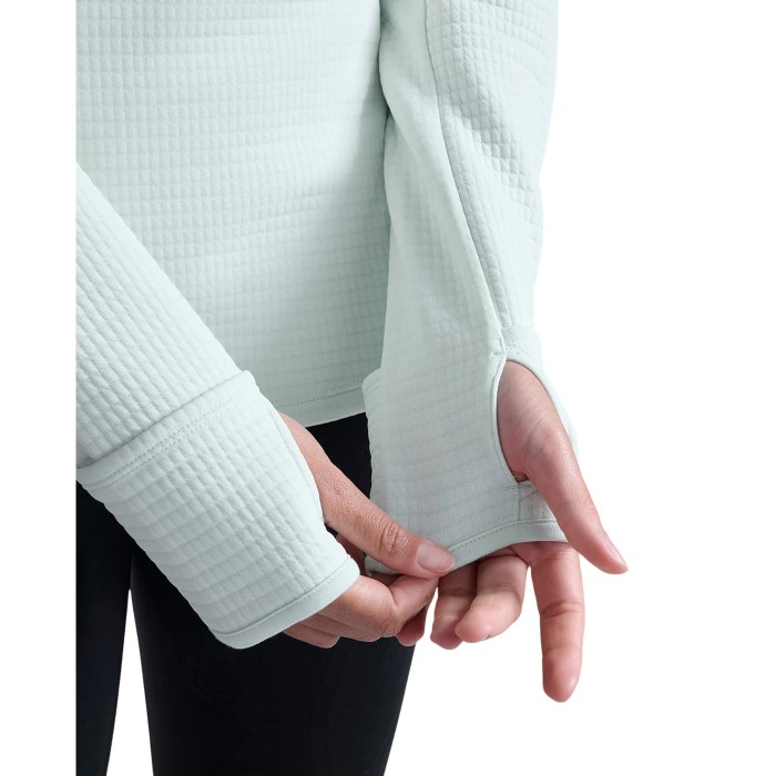 2XU Ignition Haptic Womens Running 1/4 Zip - Mint Dust/Mint Dust