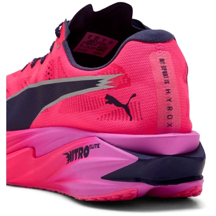 Puma Deviate Nitro Elite 4 Hyrox - Mens Running Shoes - Pure Pink/Electric Orchid/Deep Plum