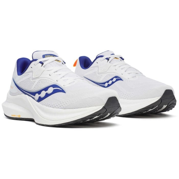 Saucony Tempus 2 - Mens Running Shoes - White/Peel