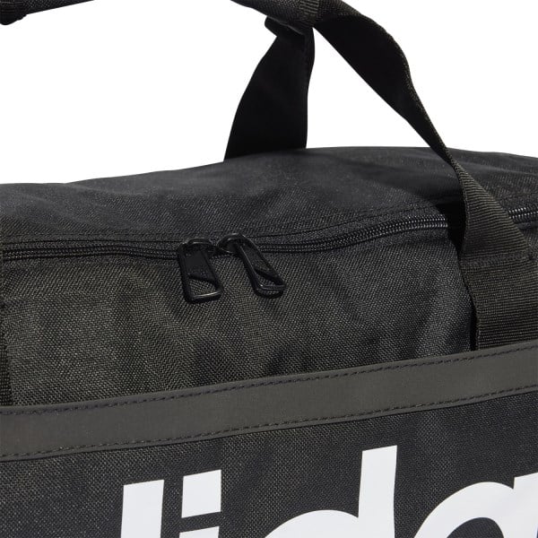 Adidas Essentials Linear Duffel Bag - Black/White
