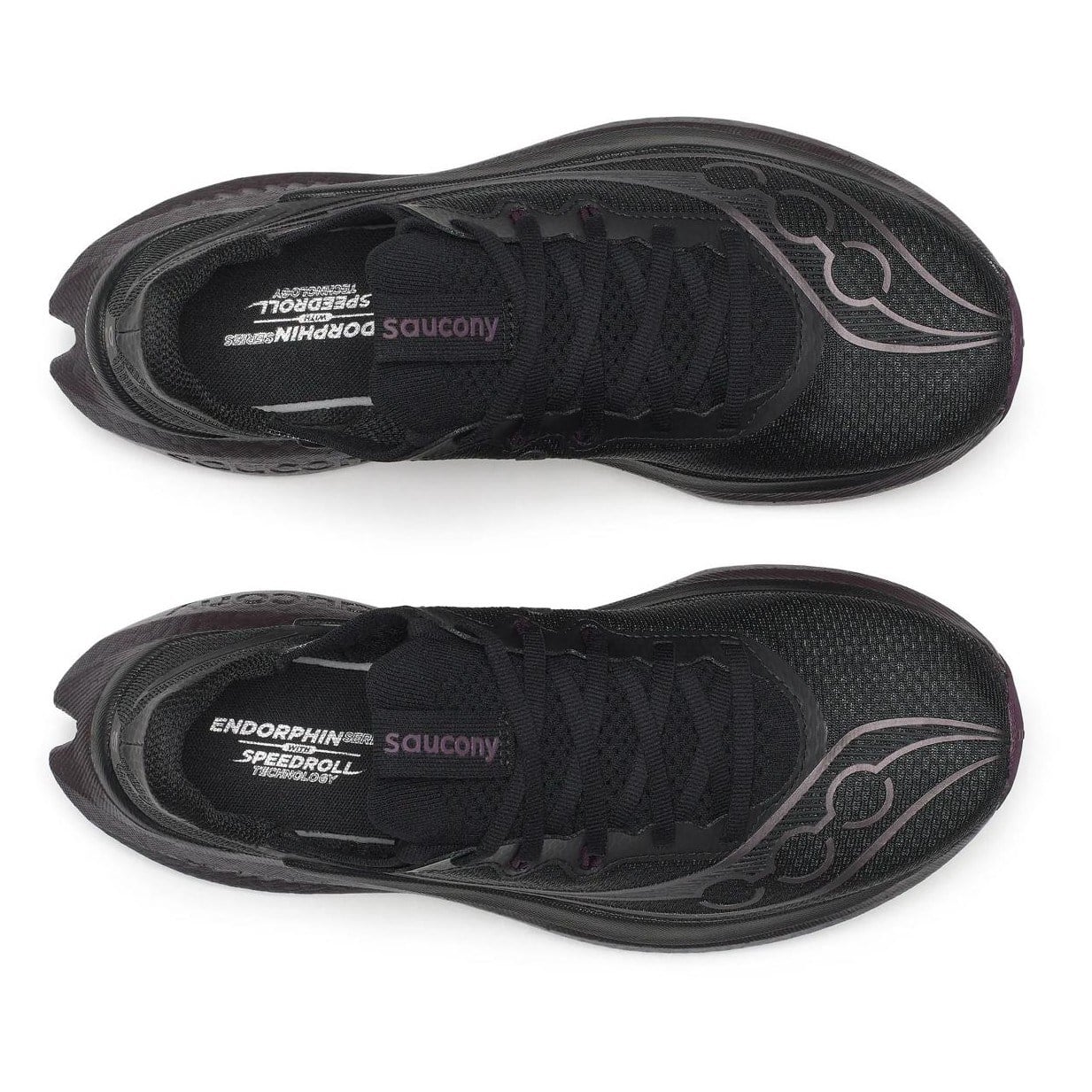 Saucony Endorphin Pro 5 - Womens Racing Shoes - Black/Syrup - image 3