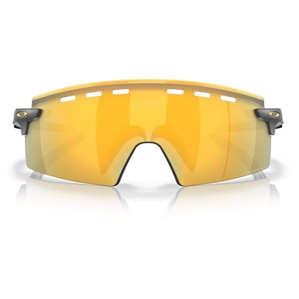 Oakley Encoder Strike Vented - Unisex Sunglasses - Matte Carbon/Prizm 24K