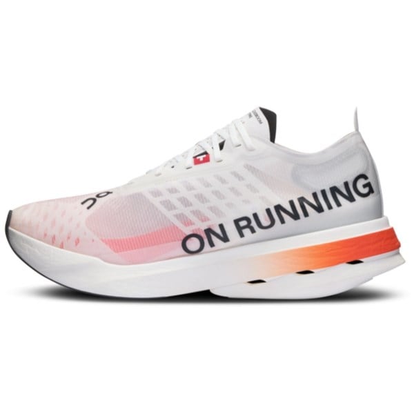 On Running Cloudboom Strike - Womens Road Racing Shoes - White/Black