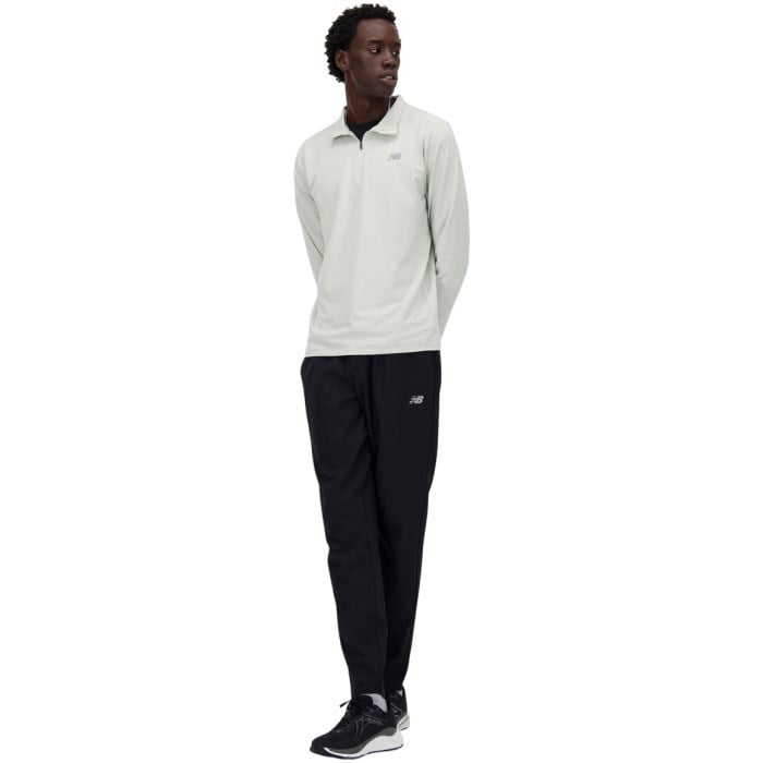 New Balance Space Dye Mens 1/4 Zip - Athletic Grey