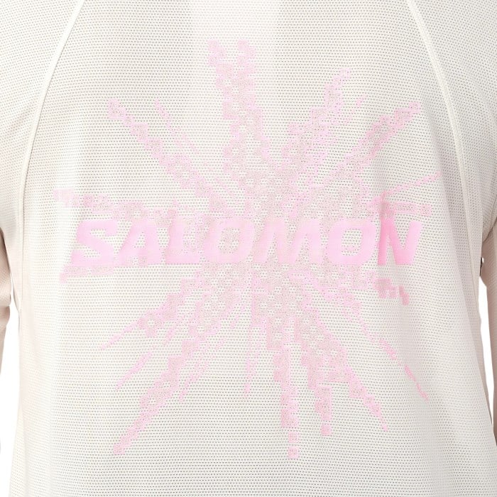 Salomon Shakeout Core Womens Long Sleeve Running T-Shirt - Whisper - image 3