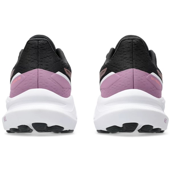 Asics GT-1000 13 GS - Kids Running Shoes - Black/Sun Coral