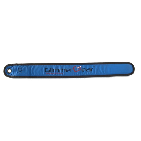 Glimmer Gear LED High Visibility Slap Band - Blue