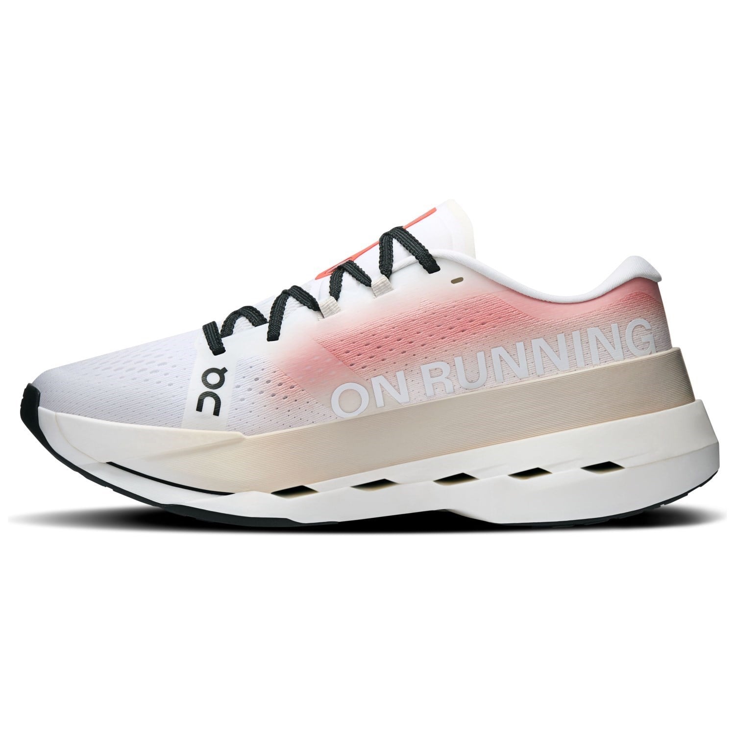 On Cloudboom Max - Mens Running Shoes - White/Pearl