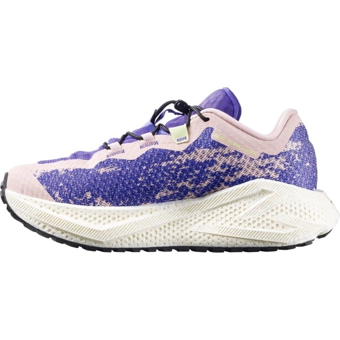 Salomon Aero Glide 4 GRVL - Womens Running Shoes - Shadow Grey/Deep Blue/Butterfly