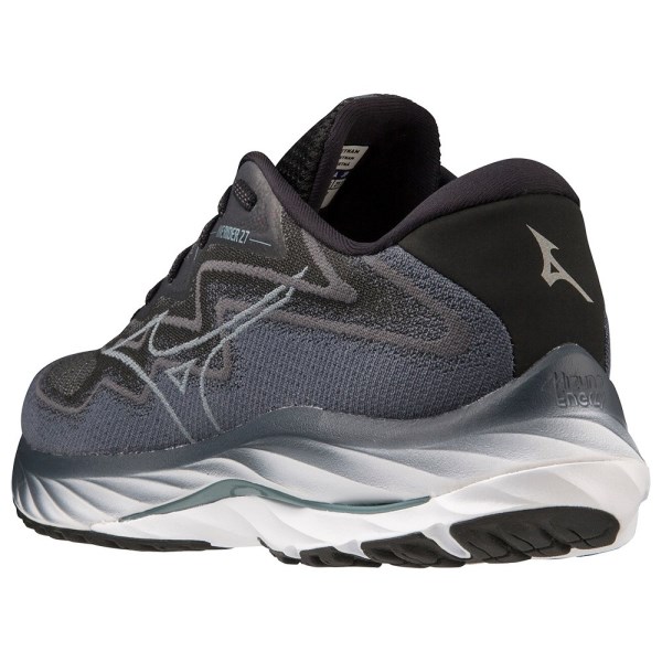 Mizuno Wave Rider 27 SSW - Mens Running Shoes - Ombre Blue/Stormy Weather/Black