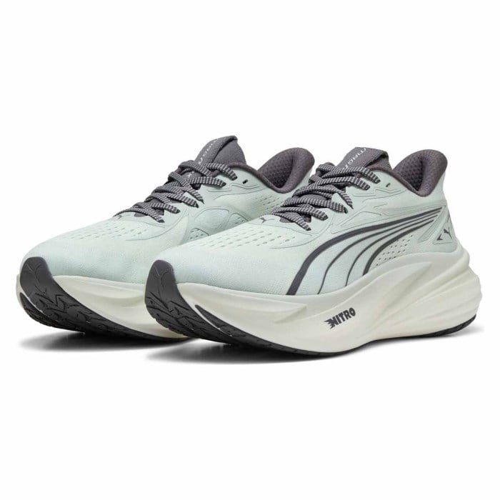 Puma MagMax Nitro 2 - Mens Running Shoes - Creme De Mint/Moody Gray - image 6