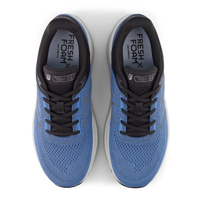 New Balance Fresh Foam X 860v14 - Mens Running Shoes - Blue Laguna/Black Cement/Grey Matter