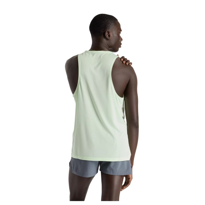 New Balance Mens Running Athletics Singlet - Melon Water