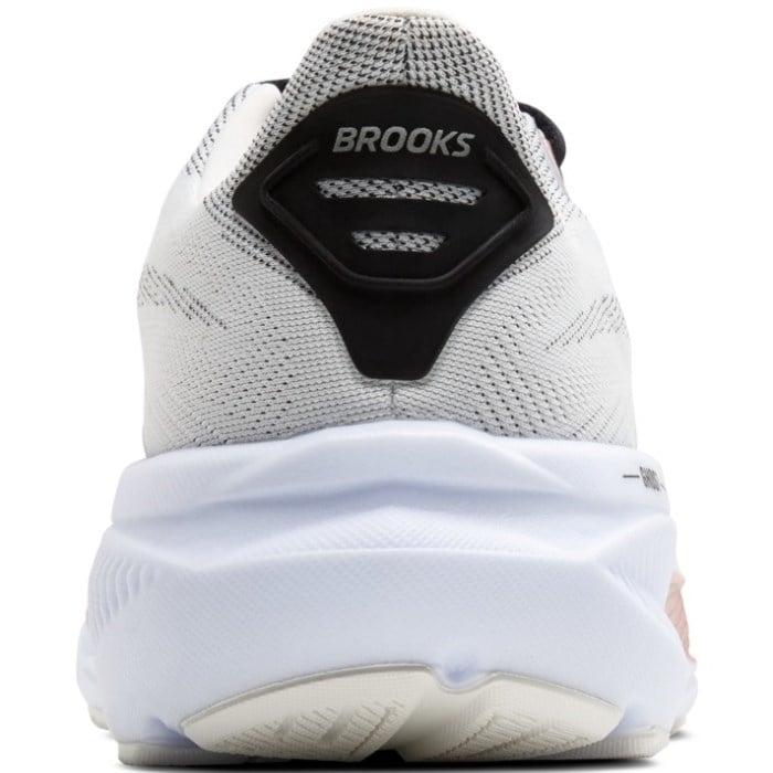 Brooks Ghost 17 - Womens Running Shoes - White/Black/Rose Gold