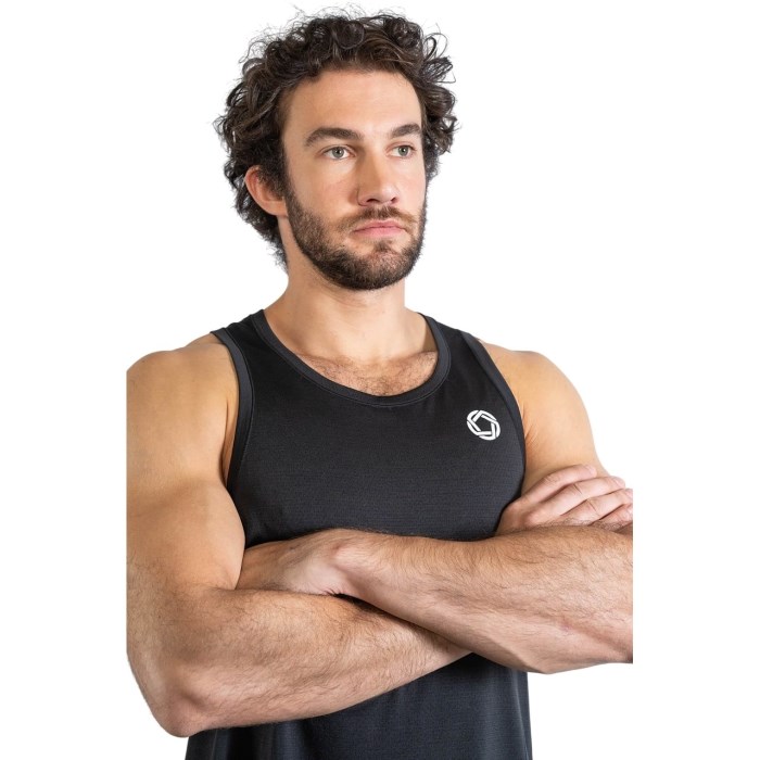 No Timid Souls GLIDE360 Mens Tank Top - New Black