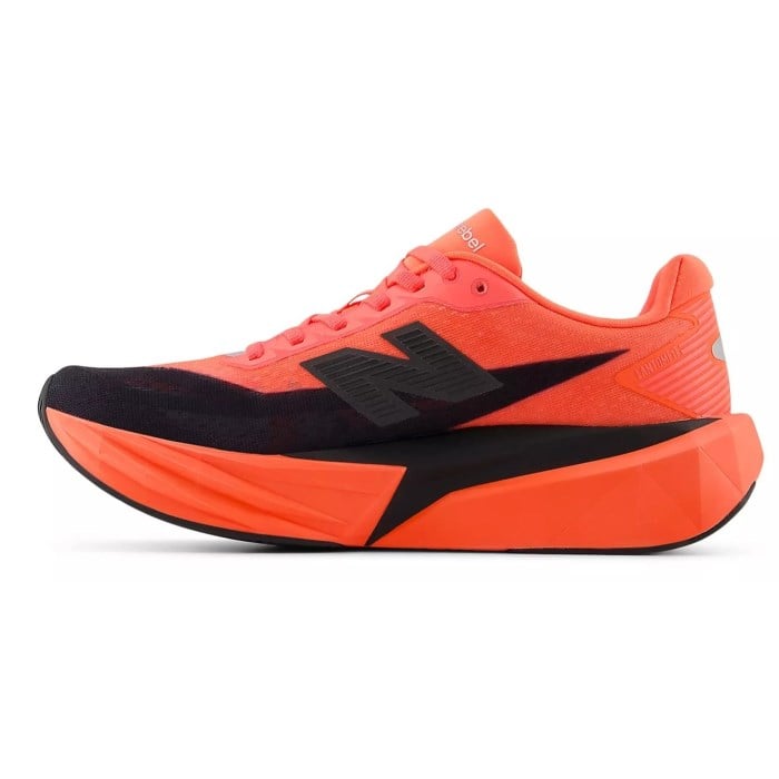 New Balance FuelCell Rebel v5 - Womens Running Shoes - Urgent Red/Black/Silver Metallic