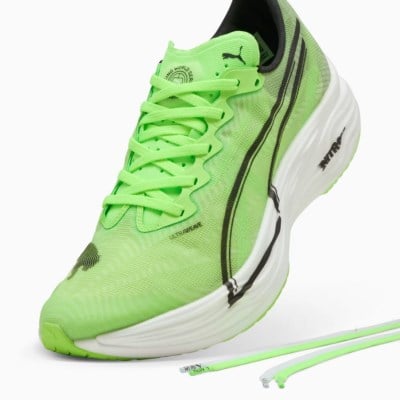 Puma Deviate Nitro Elite 3 Hyrox - Mens Running Shoes - Green Glare
