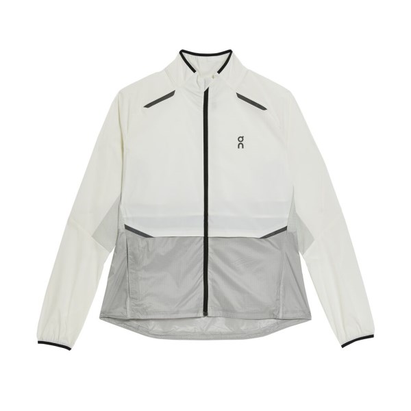 On Running Womens Weather Jacket - White/Glacier
