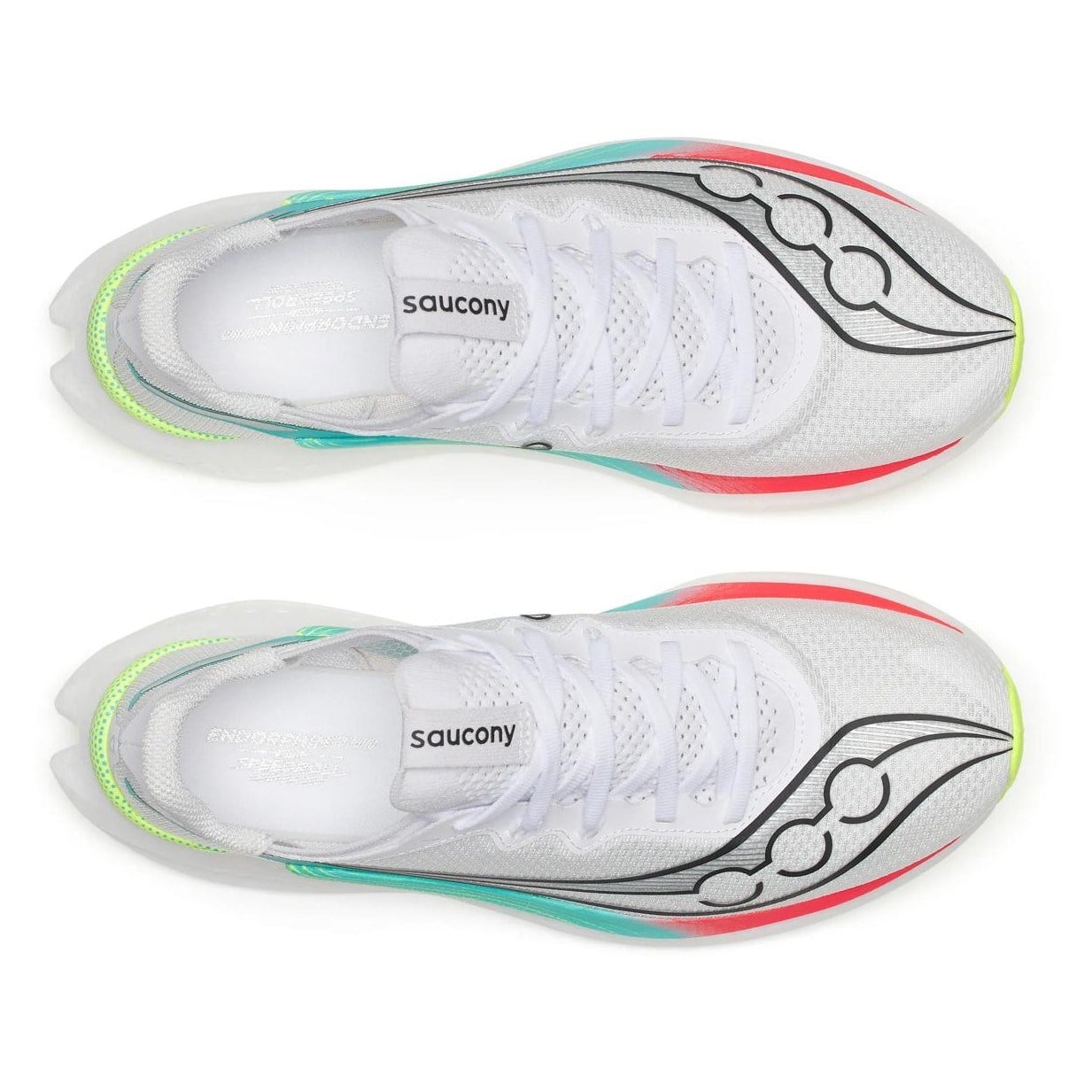 Saucony Endorphin Pro 5 - Mens Racing Shoes - White/Multi - image 5