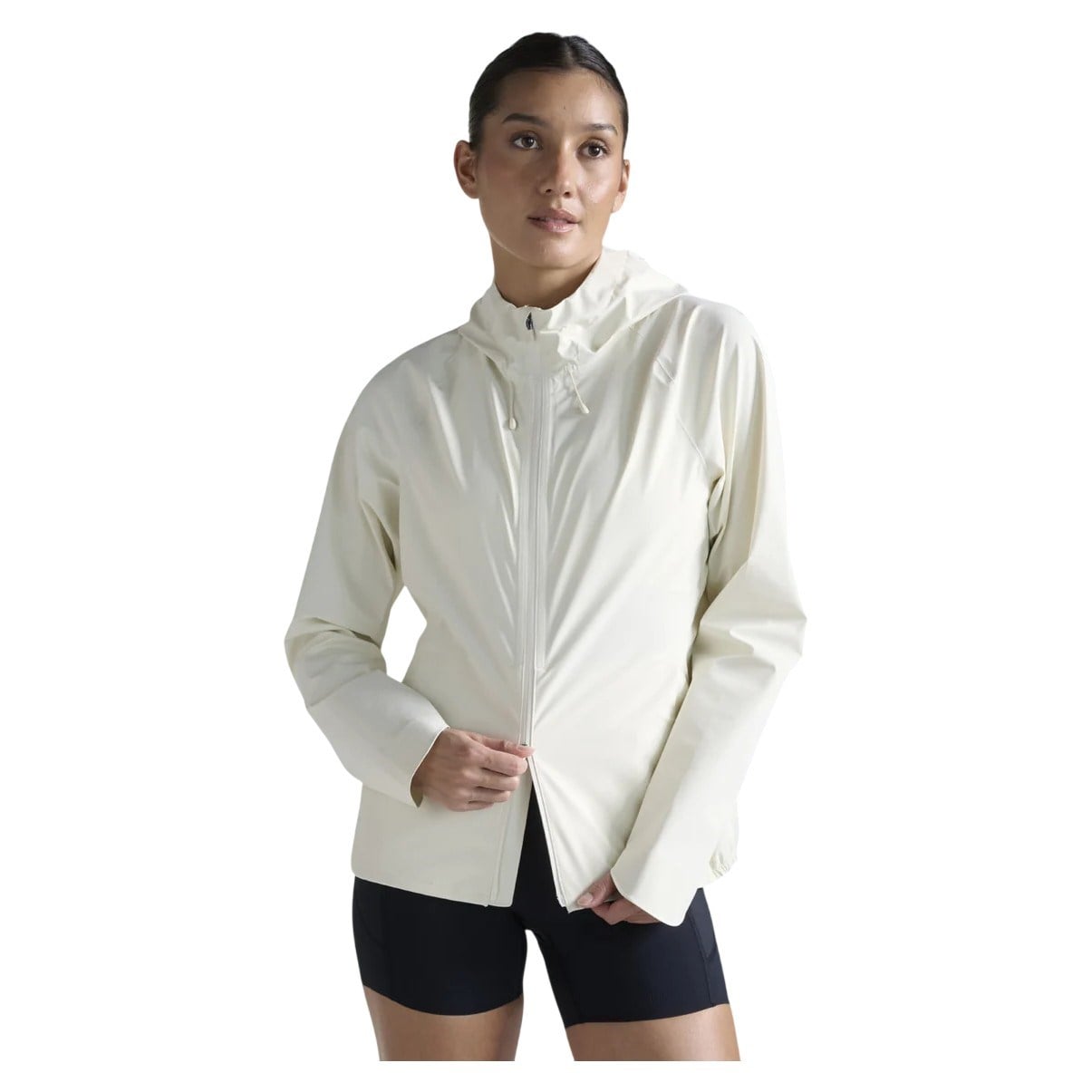 2XU Ignition Shield Womens Waterproof Jacket - Chalk/White Reflective - image 2
