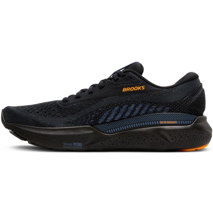 Brooks Adrenaline GTS 24 - Mens Running Shoes - Black/Country Blue/Org