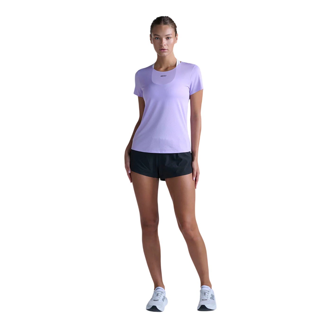 2XU Womens Light Speed Tech Tee - Lavender/Lavender Reflective