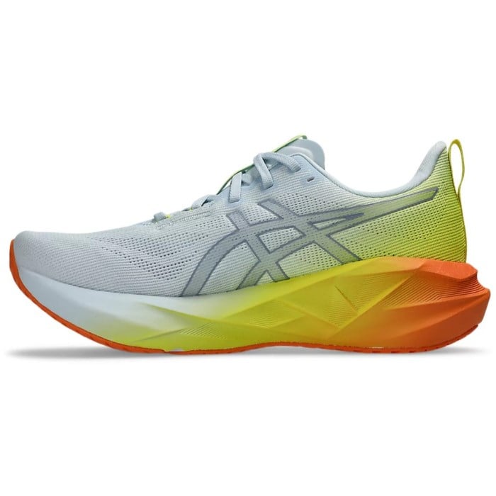 Asics Novablast 5 - Mens Running Shoes - Sky/Lemon Spark