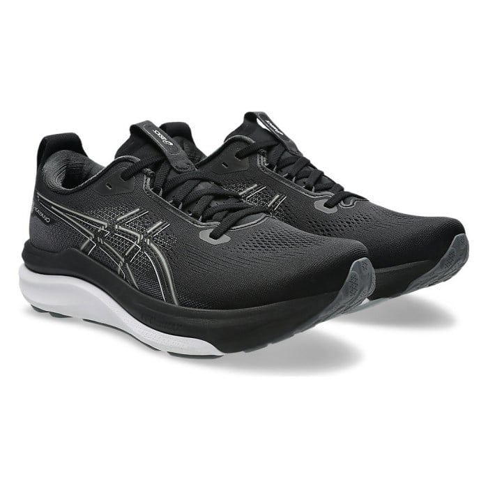 Asics Gel Kayano 33 - Mens Running Shoes - Black/White - image 6