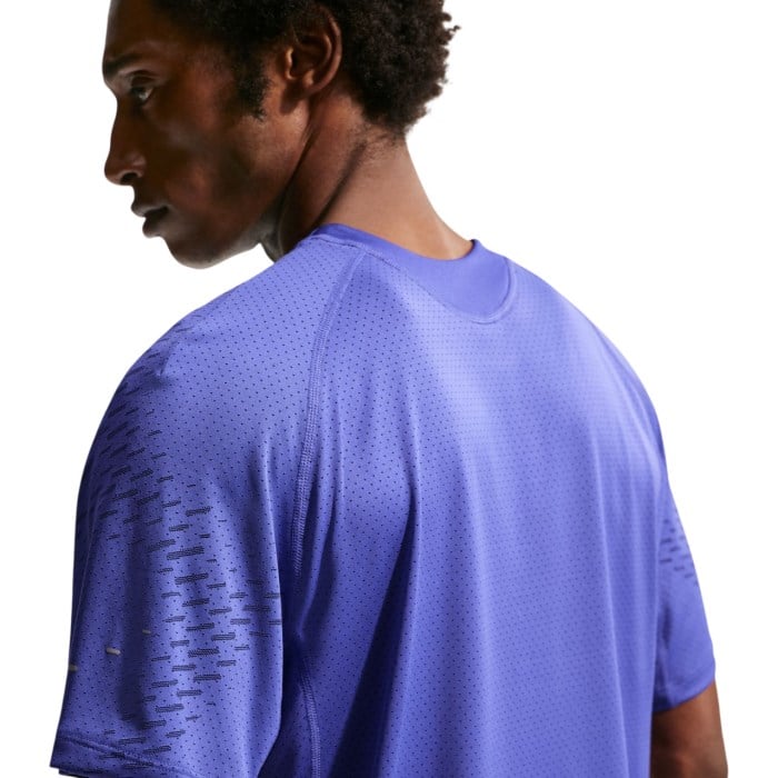 Nike Stride Plus Mens Short Sleeve Running Top - Lapis/Deep Royal Blue/Refelctive Silver