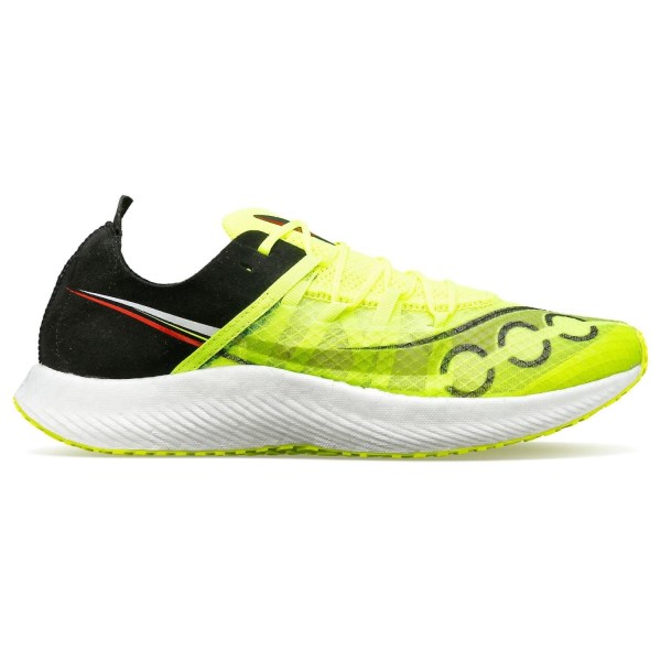Saucony Sinister - Mens Road Racing Shoes - Citron/Black