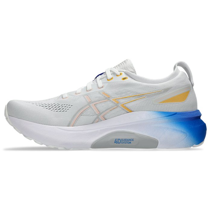 Asics Gel Kayano 31 - Mens Running Shoes - White/Breeze