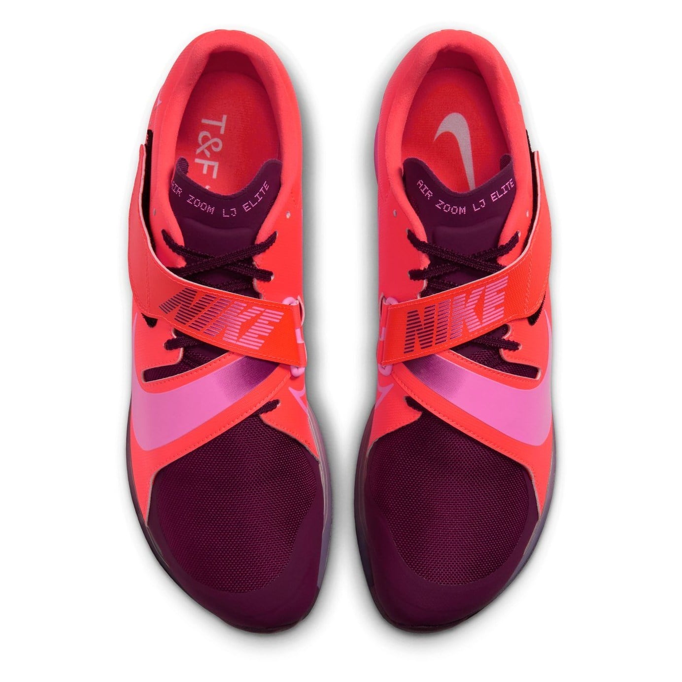 Nike Air Zoom Long Jump Elite - Unisex Jumping Spikes - Hyper Crimson/Bordeaux-Pink Spell - image 4