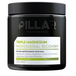 PILLAR Triple Magnesium Professional Recovery Powder - Pineapple Coconut- 200g
