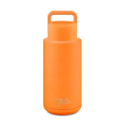 Frank Green Reusable Ceramic Water Bottle With Grip Lid - 1L