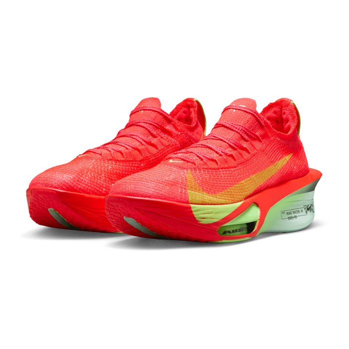 Nike Alphafly 3 - Mens Road Racing Shoes - Bright Crimson/Cave Purple/Lime Blast